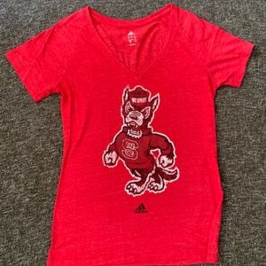 Adidas Tuffy NCSU Logo Tee Size L